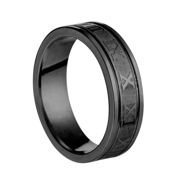 Velora Numerus Ring (Zwart)