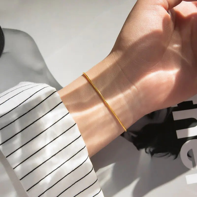 Serpentis Armband 2MM (Goud)