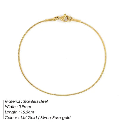 Serpentis Armband 2MM (Goud)